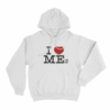 I Love Me Unisex Hoodie White