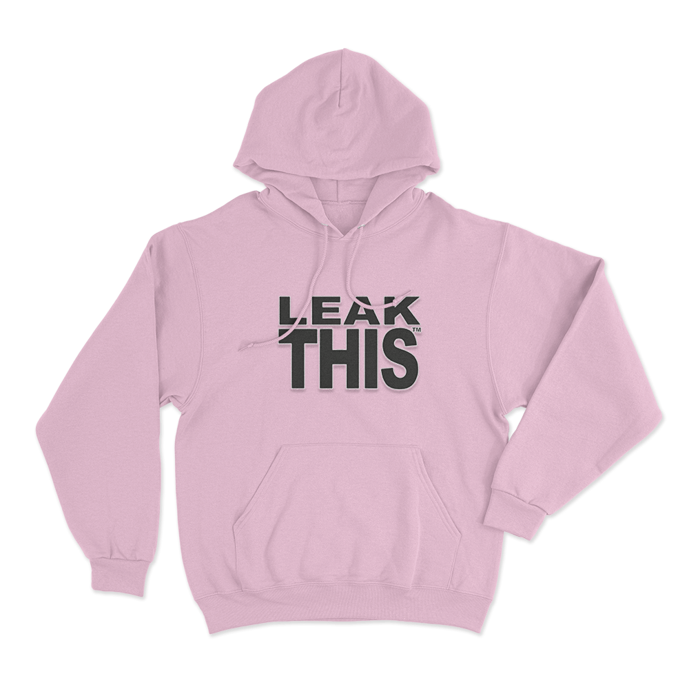 Leak This Unisex Hoodie Pink Leak This Unisex Hoodie Pink