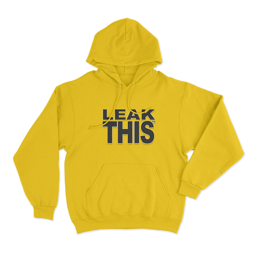 Leak This Unisex Hoodie Yellow Leak This Unisex Hoodie Yellow