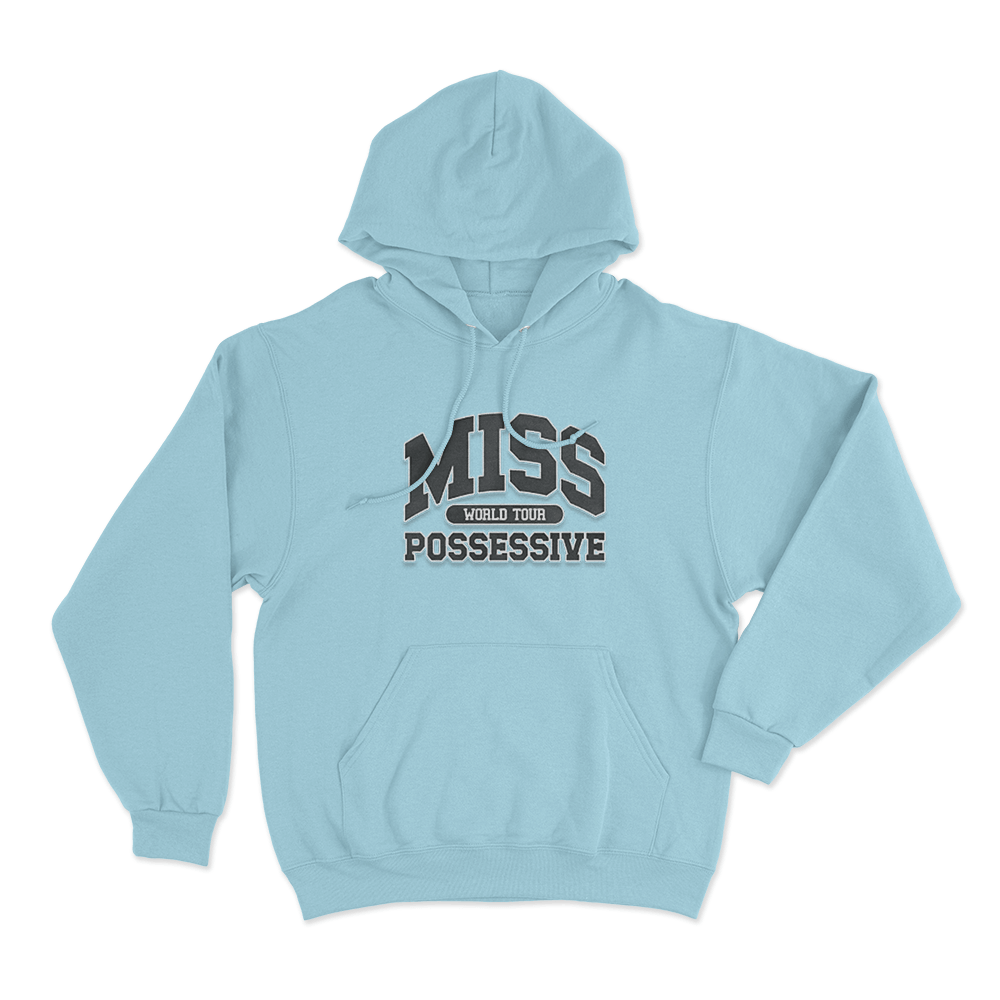 Miss Possessive Unisex Hoodie Sky Blue Miss Possessive Unisex Hoodie Sky Blue