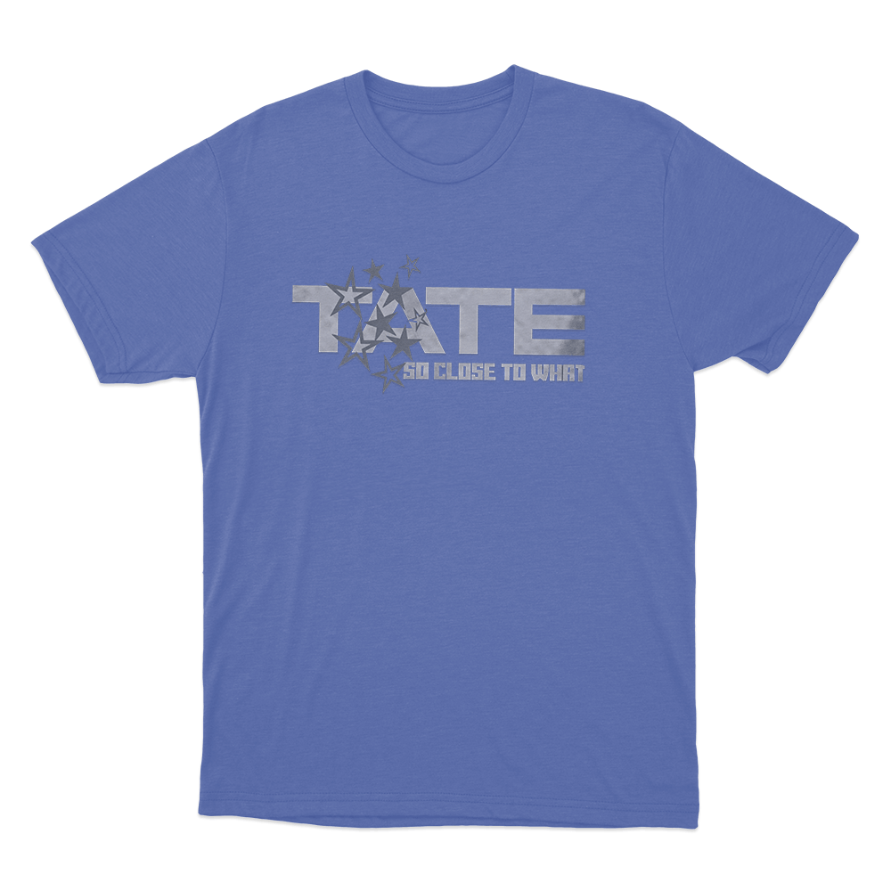 Tate Logo Unisex T Shirt Blue Tate Logo Unisex T Shirt Blue
