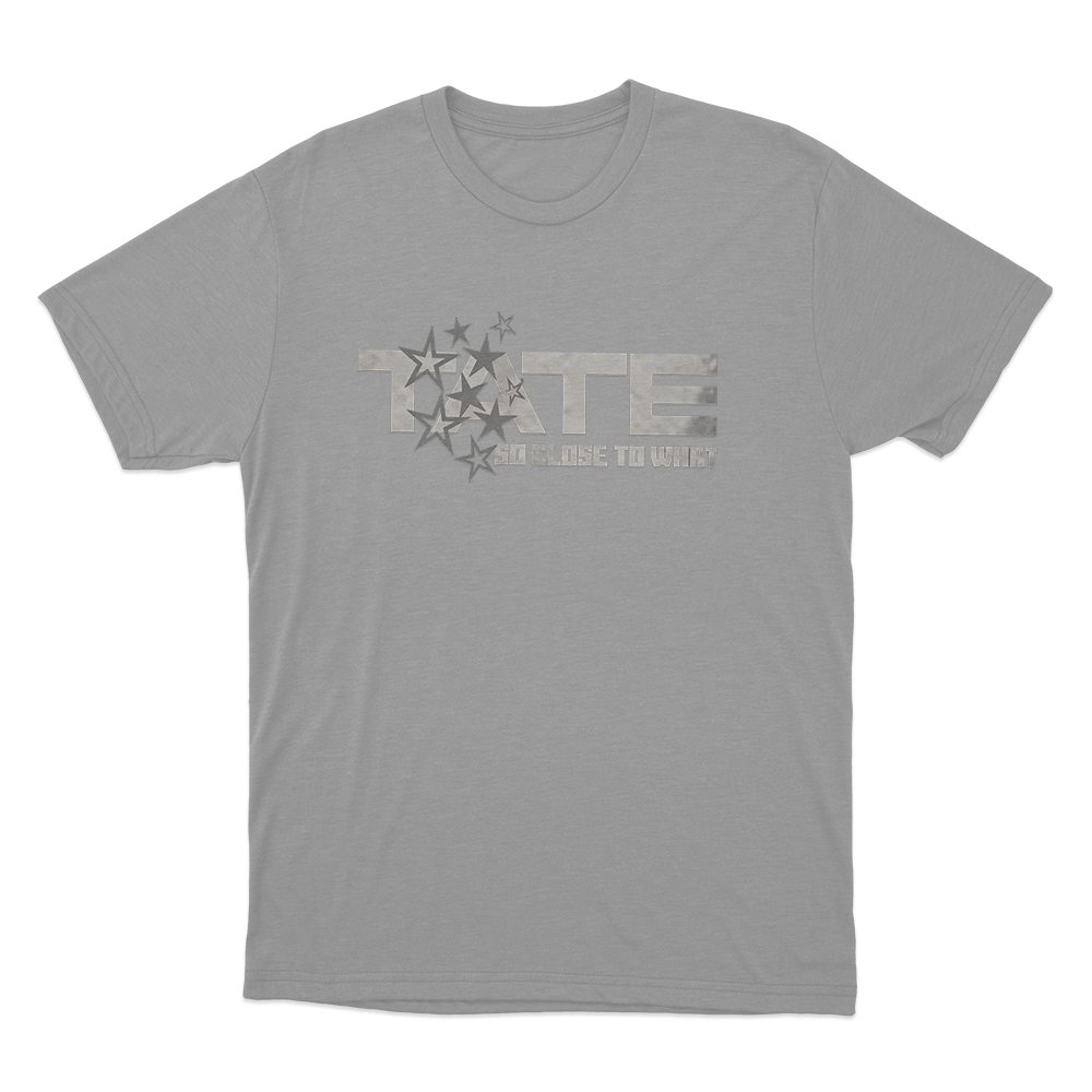 Tate Logo Unisex T Shirt Grey Tate Logo Unisex T Shirt Grey