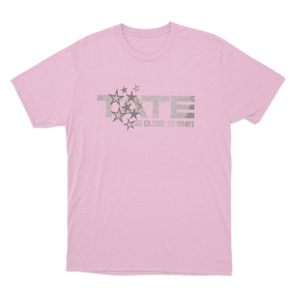 Tate Logo Unisex T Shirt Pink Tate Logo Unisex T Shirt Pink