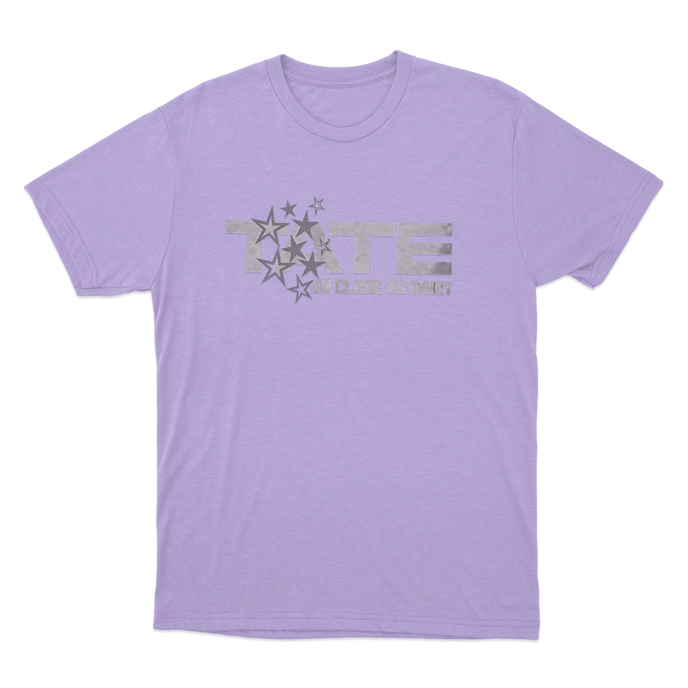 Tate Logo Unisex T Shirt Purple Tate Logo Unisex T Shirt Purple