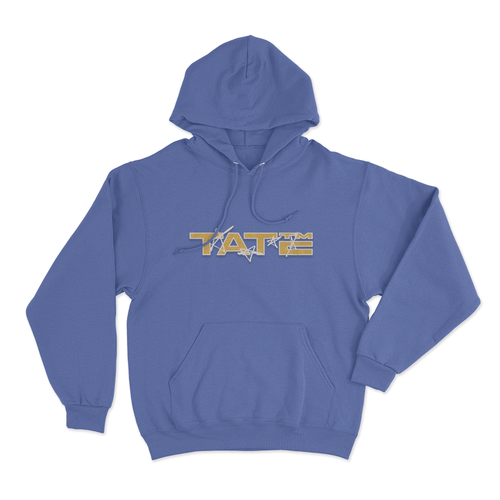 Tate Unisex Hoodie Blue Tate Unisex Hoodie Blue