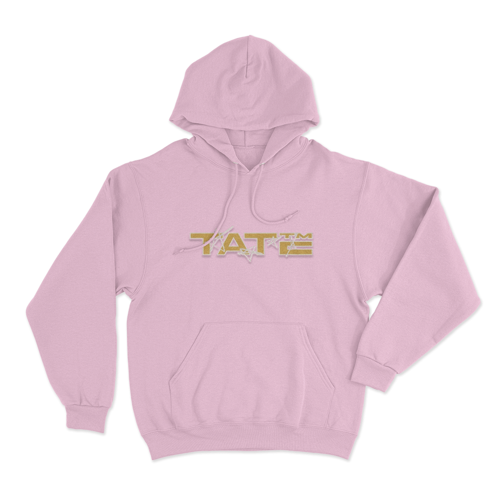 Tate Unisex Hoodie Pink Tate Unisex Hoodie Pink