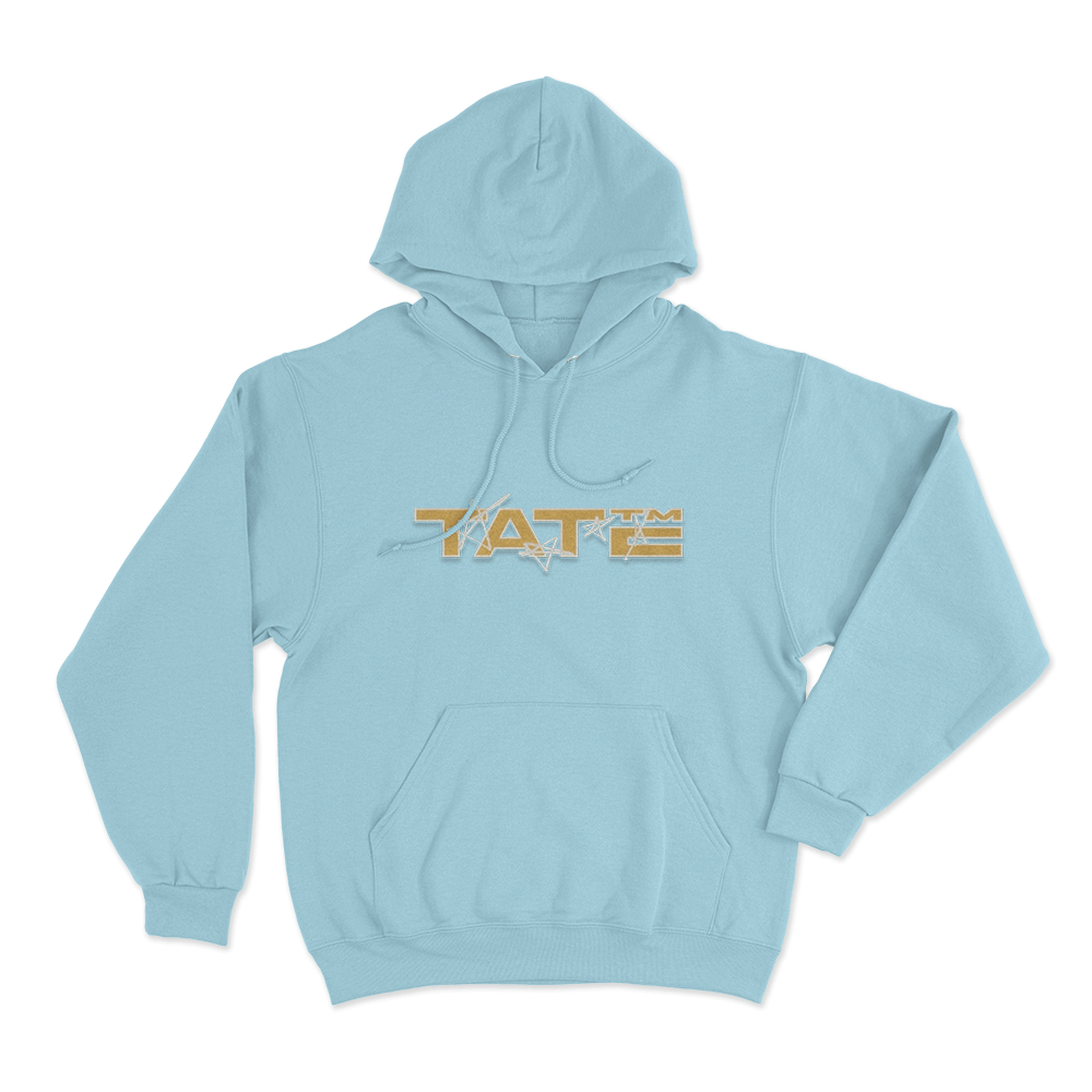 Tate Unisex Hoodie Sky Blue Tate Unisex Hoodie Sky Blue